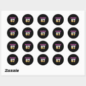 67 Verkoop Meme Slang Virale Trend Ronde Sticker (Vel)