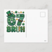 67 Virale Meme St. Patrick Feestdagenkaart (Achterkant)