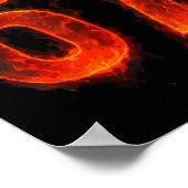 67 Vlam Nummer Zes Zeven Meme 67 Kind _1 Poster (Hoek)