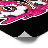 67 Voetbal Ijsje Drip Brain Rot Meme _1 Poster (Hoek)
