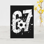67 Voetbal Zes Zeven 6 7 Meme 67 _2 Kaart (Gele Bloem)