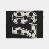 67 Voetbal Zes Zeven 6 7 Meme 67 _3  Fleece Deken (Voorkant (Horizontaal))