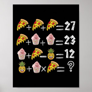 67 Volgorde Bewerkingen Wiskunde Pemdas Grappige L Poster