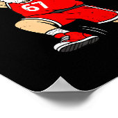 67 Volleyball Santa Six Seven Meme Christmas Srt M Poster (Hoek)