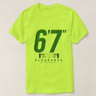 6'7" Vrije hoogte T-shirt