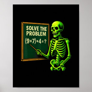 67 Wiskunde Halloween Skelet Meme Voor Leraren En Poster