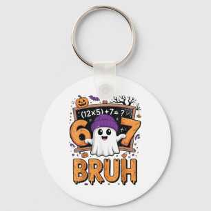 67 wiskundeleraar Halloween-kostuum wiskunde Sleutelhanger