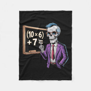 67 Wiskundeleraar Meme Brainrot Zes Zeven Hallowee Fleece Deken