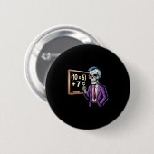 67 Wiskundeleraar Meme Brainrot Zes Zeven Hallowee Ronde Button 5,7 Cm (Voorkant /achterkant)