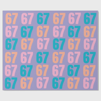 67 Wrapping Paper Cadeaupapier