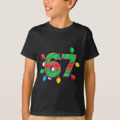 67 Xmas Lights Tacky Meme Design  T-shirt (Voorkant)
