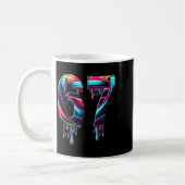 67 Zes Zeven 6 7 Meme Ontwerp Grappig 6 7 Koffiemok (Links)