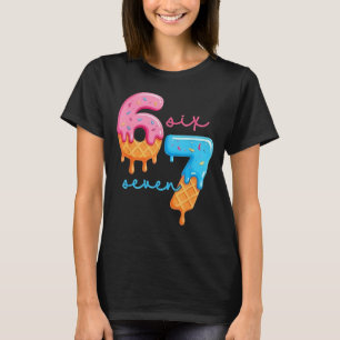 67 Zes Zeven 6 7 Meme Ontwerp Grappige Gen Alpha T-shirt