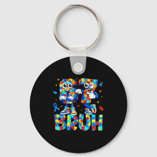 67 zes zeven bruh puzzelstuk voor kinderen mama le sleutelhanger