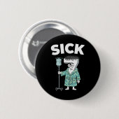 67 Zieke Zeven Zes 6 7 Meme Ronde Button 5,7 Cm (Voorkant /achterkant)