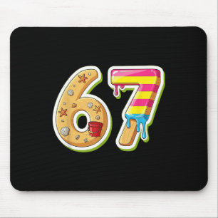 67 Zomerstrand Ijs Sand Design Muismat