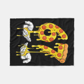67 Zza Meme Funny Zza Lover  Fleece Deken (Voorkant (Horizontaal))