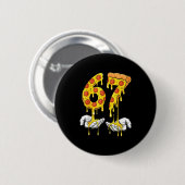 67 Zza Meme Grappige Zza Liefhebber Ronde Button 5,7 Cm (Voorkant /achterkant)