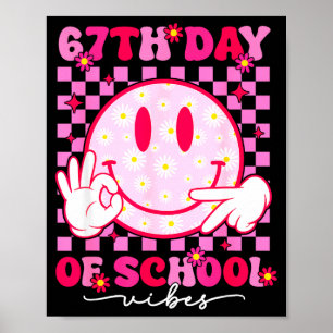 67e schooldag sfeer 67 meme schattig glimlachend g poster