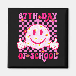 67e schooldag Sfeer 67 Meme Schattig Lachend Gezic Magneet