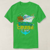 67e verjaardag Cruise Crew T-shirt (Design voorkant)