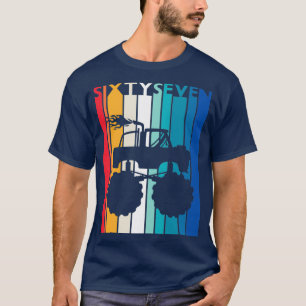 67e verjaardag Gift Monster Truck Shirt 67
