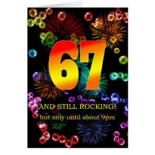 67e verjaardag nog steeds springend