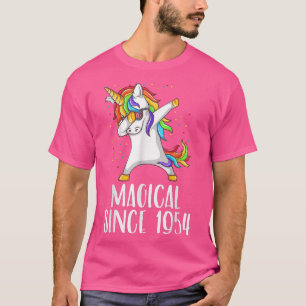 67e verjaardag, unicorn dab, Magisch sinds 1954 T-shirt