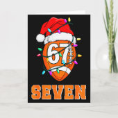 67endy Xmas Football – Six &amp; Seven Matching Co Kaart (Voorkant)