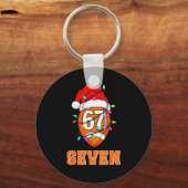 67endy Xmas Football – Six & Seven Matching Co Sleutelhanger (Voorkant)