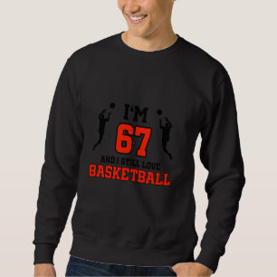 67ste verjaardag 67 jaar oud basketballer trui