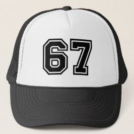 67th Birthday Classic Trucker Hat Pet