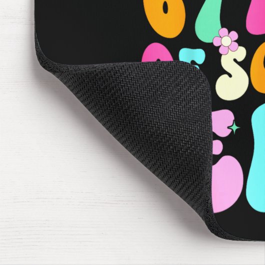 67th Day Of School 67 Days Pencil Coquette Bow Mem Muismat (Hoek)