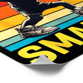 67th Day Of School 67 Days Smarter Dabbing Six Sev Poster (Hoek)