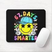 67th Day Of School 67 Days Smarter Teacher Boy Gir Muismat (Met muis)