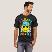 67th Day Of School 67 Days Smarter Teacher Boy Gir T-shirt (Voorkant volledig)