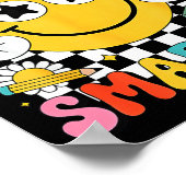 67th Day Of School 67 Days Smarter Teacher  Poster (Hoek)