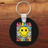 67th Day Of School 67 Days Smarter Teacher Student Sleutelhanger (Voorkant)