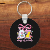 67th Day Of School 67 Six Seven Math Teacher Kids Sleutelhanger (Voorkant)