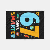 67th Day Of School Funny 67 Days Smarter Teacher B Fleece Deken (Voorkant (Horizontaal))