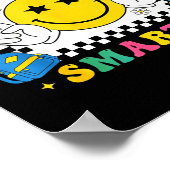 67th Day Of School Funny 67 Days Smarter Teacher B Poster (Hoek)