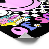 67th Day Of School Funny 6 7 Teachers Students Mem Poster (Hoek)