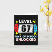 67th Day Of School Level 67 Days Of School Unlocke Kaart (Gele Bloem)