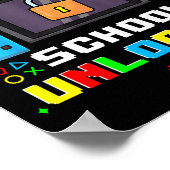 67th Day Of School Level 67 Days Of School Unlocke Poster (Hoek)