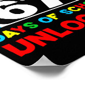 67th Day Of School Level 67 Days Of School Unlocke Poster (Hoek)