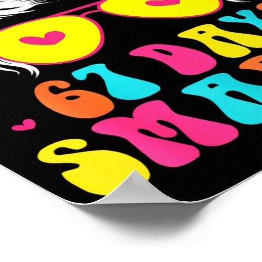 67th Day Of School Shirt 67 Day Smarter Bun Teache Poster (Hoek)