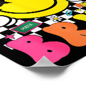 67th Day Of School Shirt 67 Days Smarter Smile Fac Poster (Hoek)