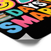 67th Day Of School Shirt 67 Days Smarter Teacher B Poster (Hoek)