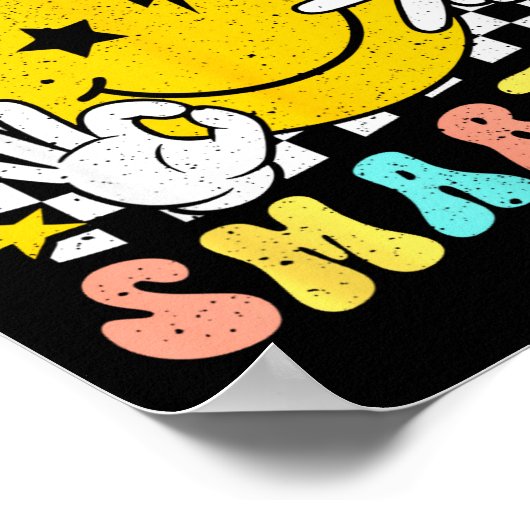 67th Day Of School Shirt 67 Days Smarter Teacher B Poster (Hoek)