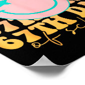 67th Day Of School Shirt 67 Days Smarter Teacher B Poster (Hoek)